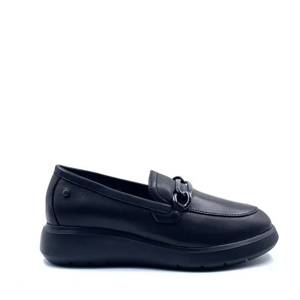 Γυναικεία  Loafers IL52536A-062 Moka chain Leather